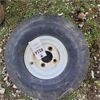 tires: 5.70 – 8 trailer on 4 bolt rim