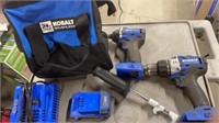 Kobalt 2-tool combo kit, 1/2 -inch drill driver &