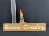 Gnome Crossing Tom Clark Gnome Sign