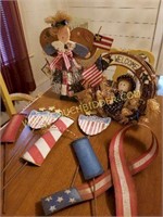 4th of July Yard Art/ Decor/Candles