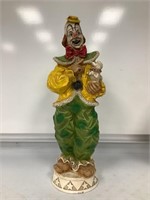 Clown Statue   Approx. 2' Tall   NOT SHIPPABLE