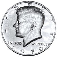 1970-S Kennedy Half Dollar GEM PROOF