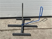 wire roller stand