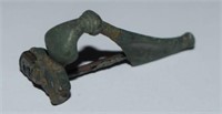 Authentic Ancient Roman Bronze Brooch Fibula