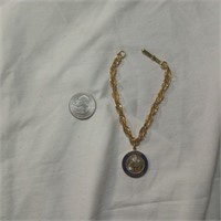 Dutchman Chain Necklace and Antique Quarter Dollar