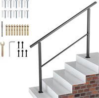 5-Step Handrails for Outdoor  Fits 1-5 Steps