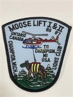 Moose Lift I & II, 1985, 1987.  Ontario Canada to