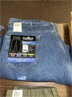 Carhartt fleece lined jeans size 42x30