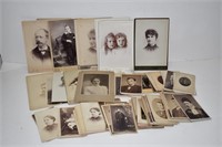Antique Sepia Photographs Cabinet Cards B&W