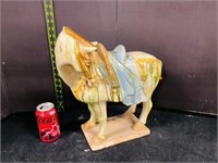 Large SanCai Glazed Tang Dynasty Style Horse