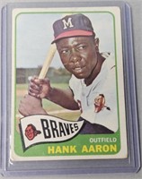 1965 Topps Hank Aaron Baseball Card