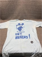 Vintage Mickey Mouse Berens T-Shirt Sz Lg