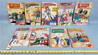 9- Vintage Superman Comic Books