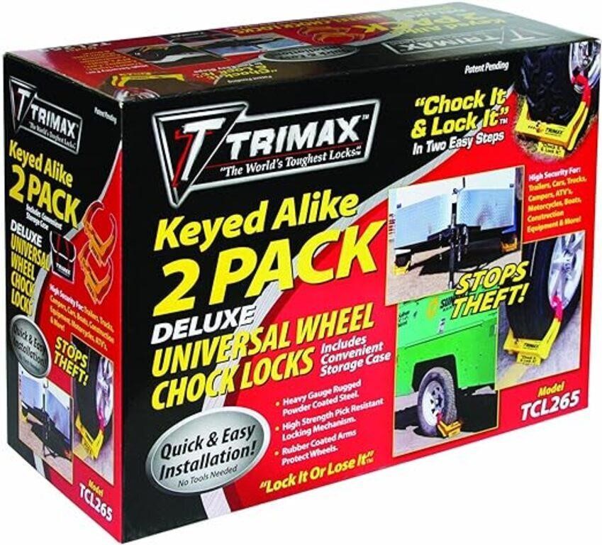 Trimax TCL265 Small Deluxe Keyed Alike Wheel
