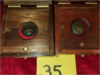 Two Civil War Bullets & Cases