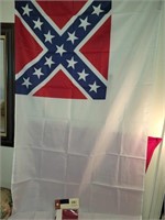 3 Confederate Flag Reproduction 1861-64