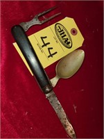 Civil War Soldier's Knife, Spoon & Fork Combo