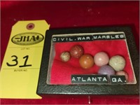 Civil War Marbles - Atlanta Ga