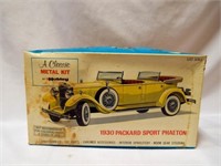 1930 Packard Sport Phaeton Metal Kit by Hubley