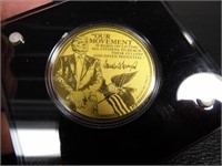 1/200 OZ .999 Gold Trump Coin