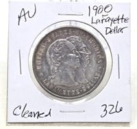 1900 Lafayetee Dollar AU (Cleaned)