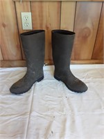 Womans Brown Rubber boots
