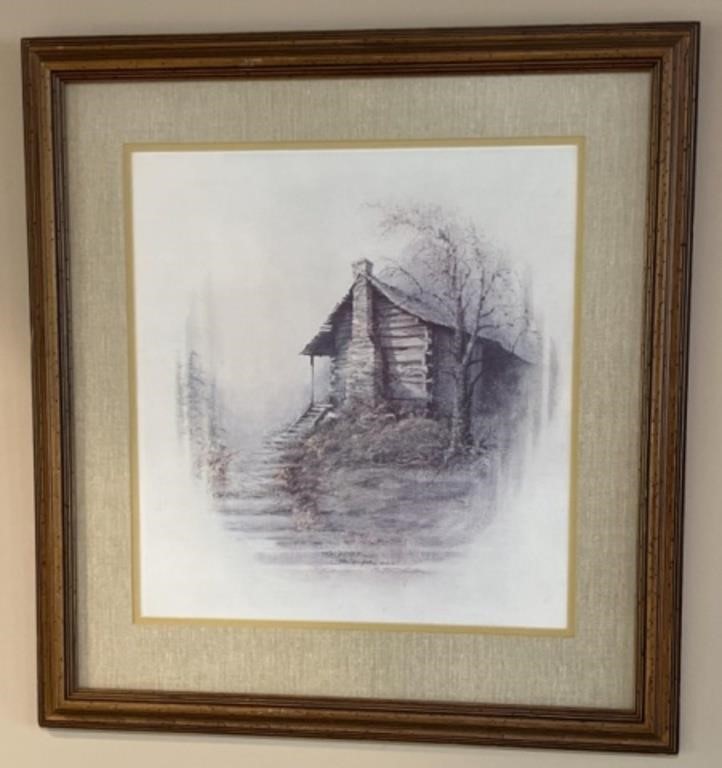 Hampton, Ben. Signed, Numbered Framed Art