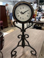 Cast iron clock