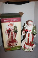 CRACKER BARREL DECORATIVE SANTA