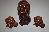 SELECTION OF DOG FIGURINES