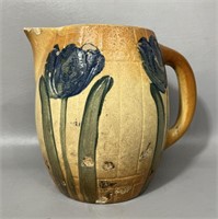 Vintage Roseville Pottery Tulip Stoneware Pitcher