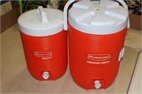 2 - RubberMaid Coolers