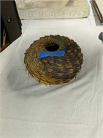 Woven Basket 8in Diameter