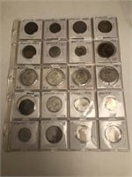20 Assorted Mexican Coins