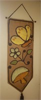 Butterfly / Mushroom Wall Hanging