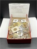 HOARD OF U.S. AND FOREIGN COINS