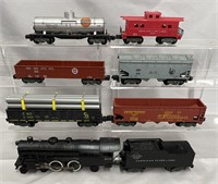 7pc American Flyer 21105 Steam Freight Set