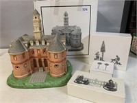 DEPARTMENT 56 CASTLE AND ACCESSORIES