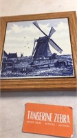 Windmill Framed Tile