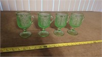 TIARA CHANTILLY GREEN GLASSES