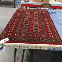 Vintage Wool Hand-Knotted Rug