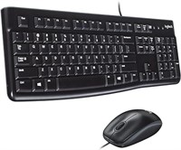 Logitech MK120 Wired Keyboard and Mouse Combo for