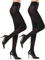 Large G&Y 2 Pairs Semi Opaque Tights for Women - 4