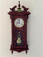 D&A wall clock 32”x11” with key