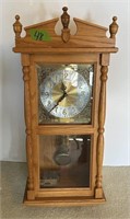 wall clock battery operated 35”x15”