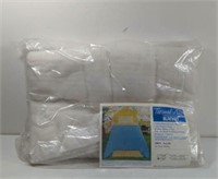 MCM Thermal - Aire Loom Woven White Blanket