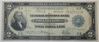 1914 $2 Federal Reserve Bank Note