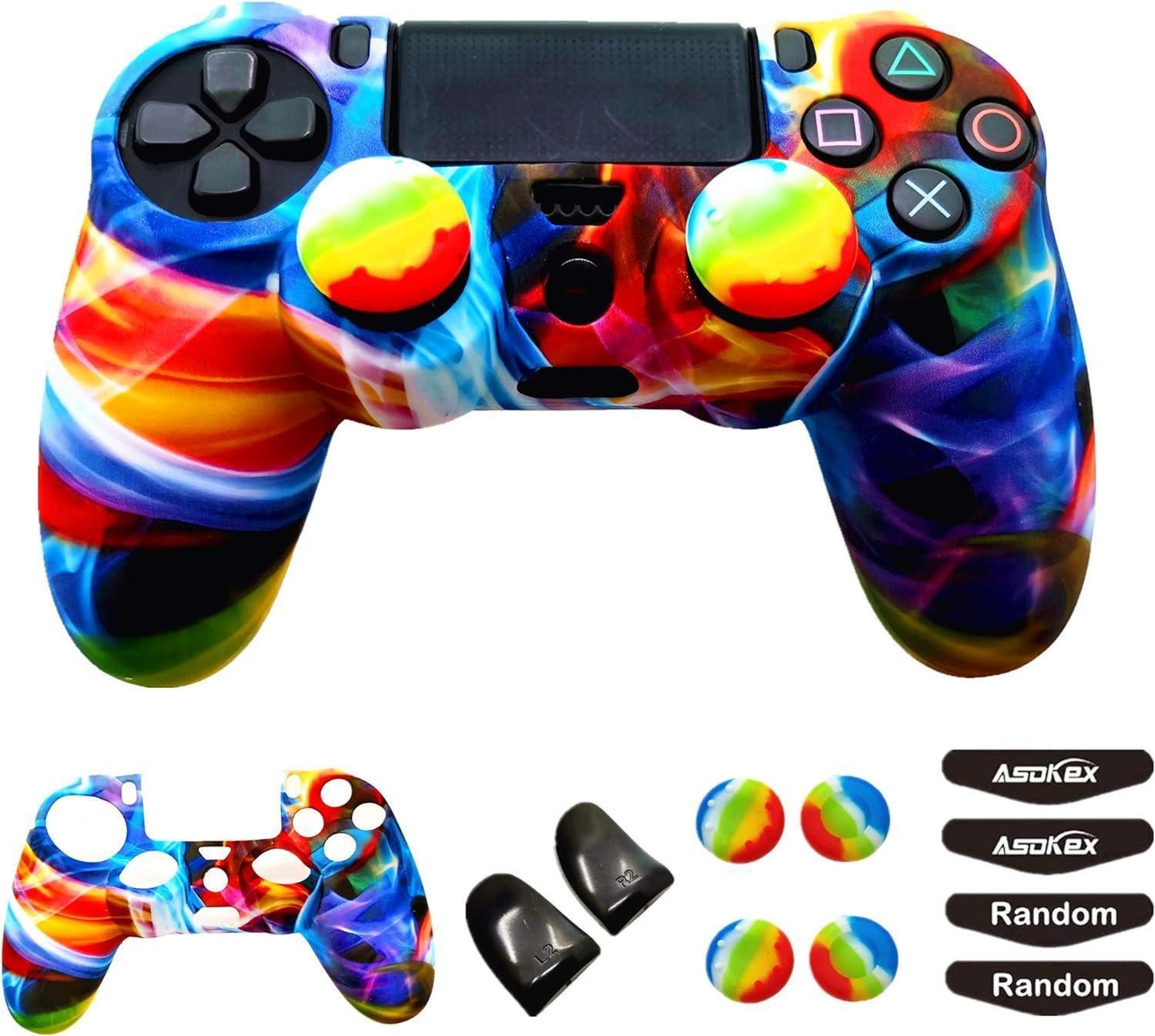 PS4 Controller Skin & Accessory Kit