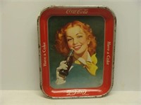 Vintage Coca Cola Serving Tray - no text on side