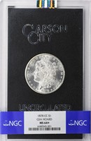 1878-CC Morgan Silver Dollar NGC MS-64+ (GSA)